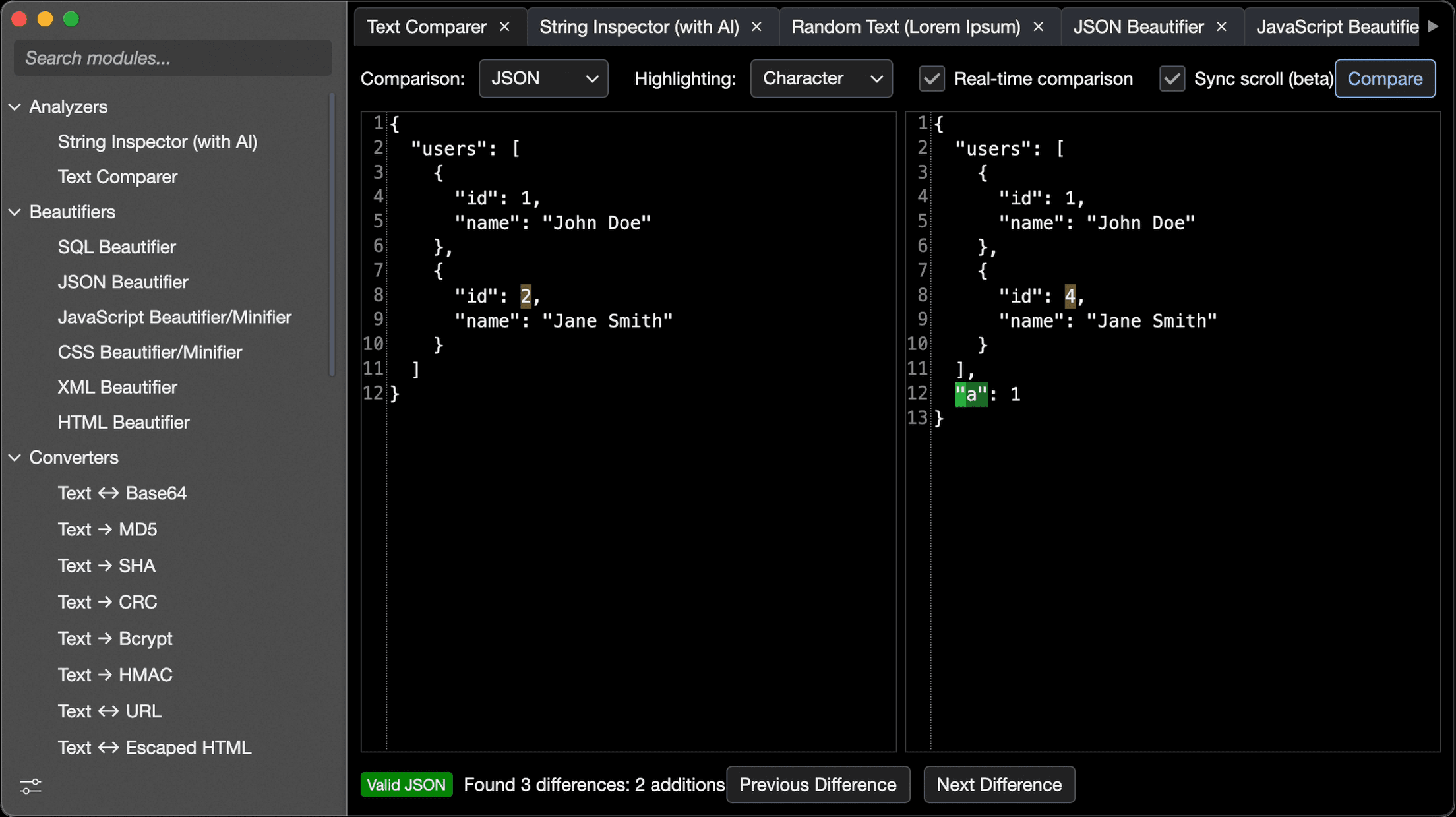 Web Artisan Pro Interface Preview